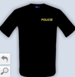 Dětské tričko policie